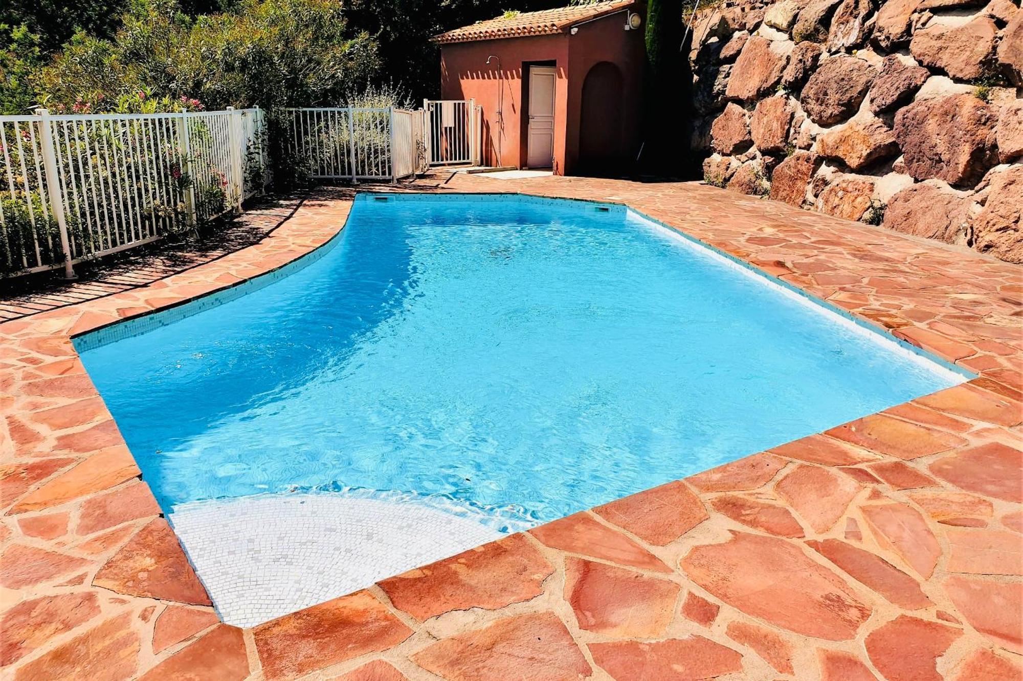 Apartamento Superbe 3 pièces sur la baie de Théoule Exterior foto